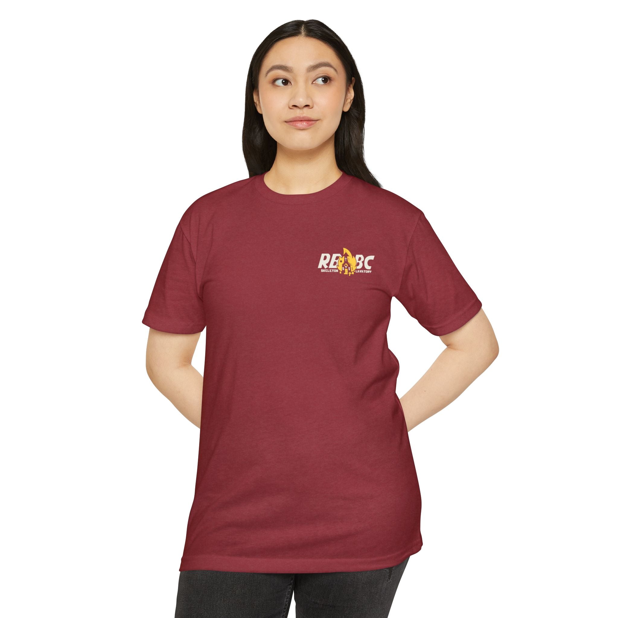 Read Books Burn Churches Graphic Tee | Vintage Metal Burning Church T-Shirt, Next Level 6210 Premium Top, Goth Punk Rock Streetwear