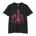 "Let's Start A Cult" Graphic Tee | Creepy Campfire Occult T-Shirt, Next Level 6210 Fitted Top, Vintage Pastel Grunge, Retro Dark Humor Shirt