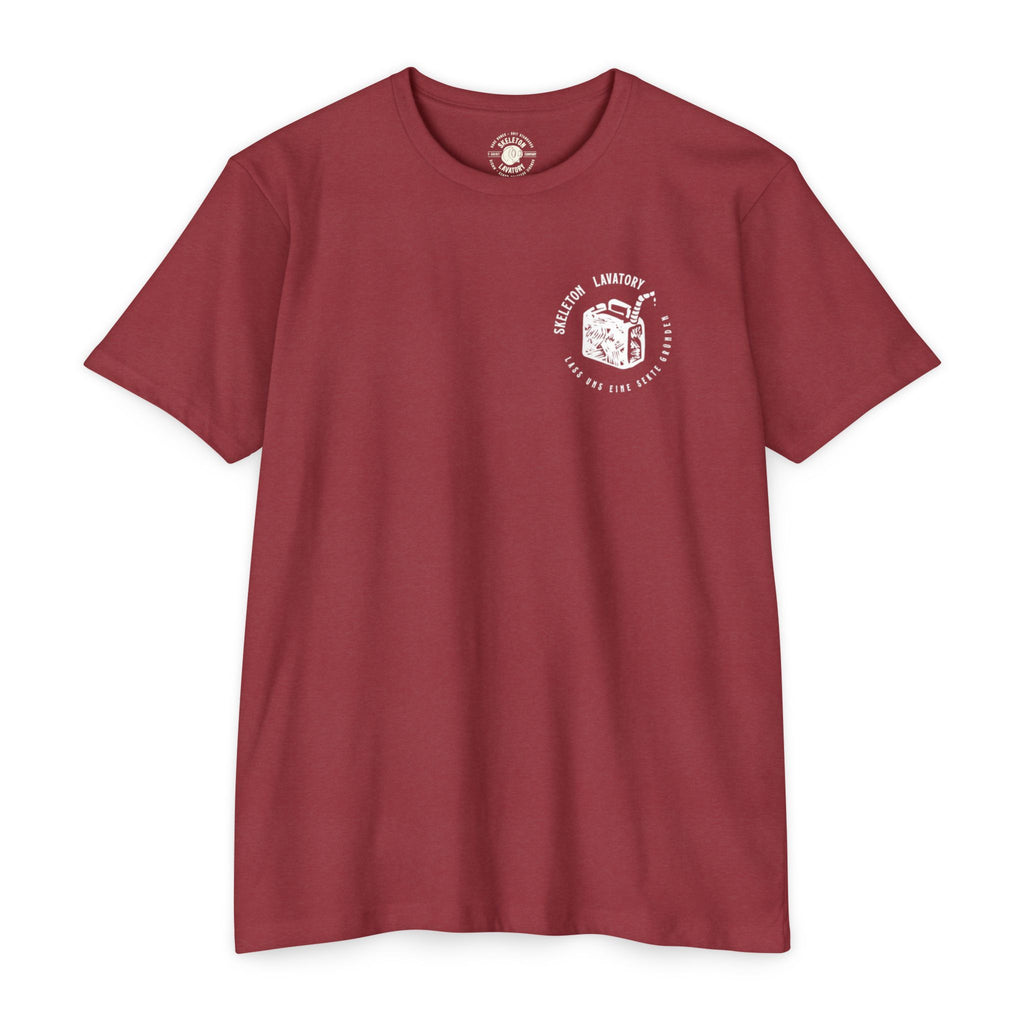 Let's Start A Cult Graphic Tee | Creepy Campfire Occult T-Shirt, Next Level 6210 Fitted Top, Vintage Pastel Grunge, Retro Dark Humor Shirt