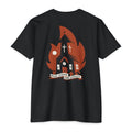 Read Books Burn Churches Graphic Tee | Vintage Metal Burning Church T-Shirt, Next Level 6210 Premium Top, Goth Punk Rock Streetwear