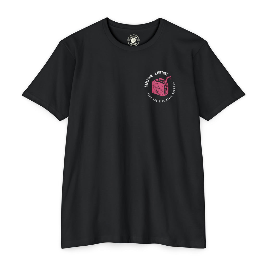Let's Start A Cult Graphic Tee | Creepy Campfire Occult T-Shirt, Next Level 6210 Fitted Top, Vintage Pastel Grunge, Retro Dark Humor Shirt