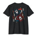 "Ouroboros" Grim Reaper Playing Card Graphic Tee - Gothic Tattoo Flash Skeleton Premium Next Level 6210 T-Shirt