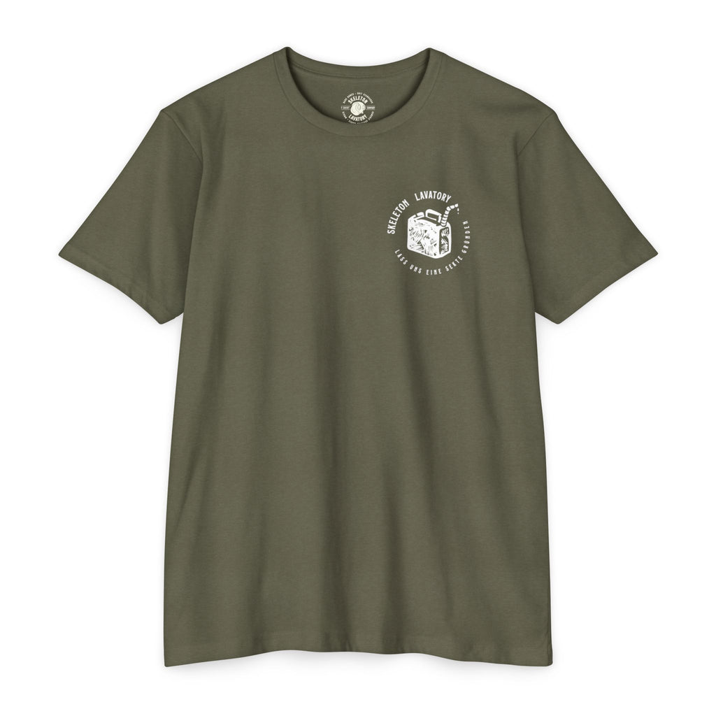 Let's Start A Cult Graphic Tee | Creepy Campfire Occult T-Shirt, Next Level 6210 Fitted Top, Vintage Pastel Grunge, Retro Dark Humor Shirt