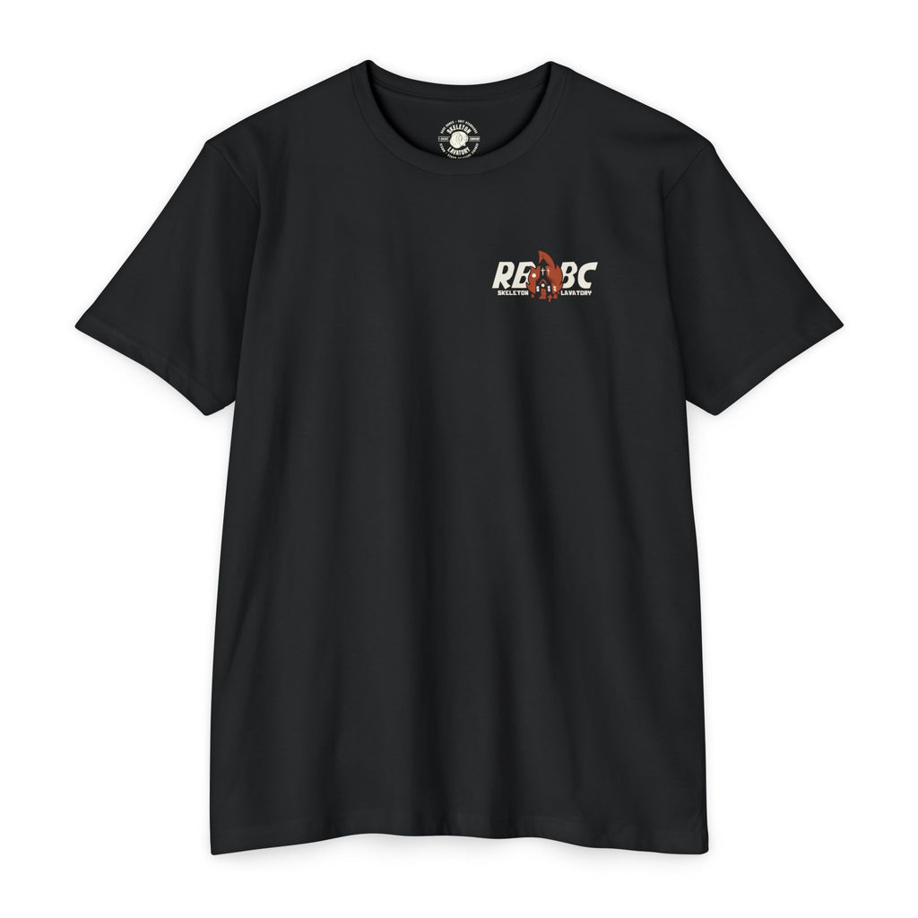 Read Books Burn Churches Graphic Tee | Vintage Metal Burning Church T-Shirt, Next Level 6210 Premium Top, Goth Punk Rock Streetwear
