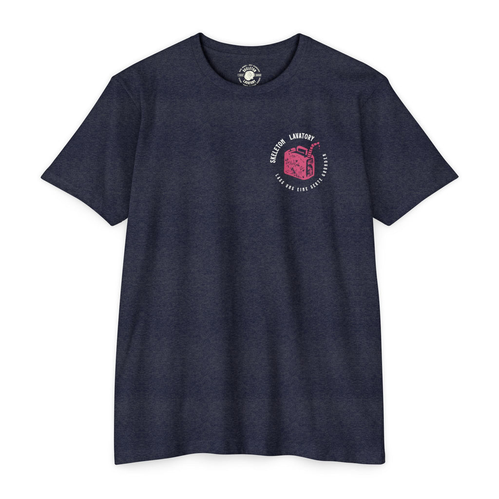 Let's Start A Cult Graphic Tee | Creepy Campfire Occult T-Shirt, Next Level 6210 Fitted Top, Vintage Pastel Grunge, Retro Dark Humor Shirt
